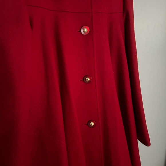 Vintage Wool Blend Swing Coat - Picture 2 of 10
